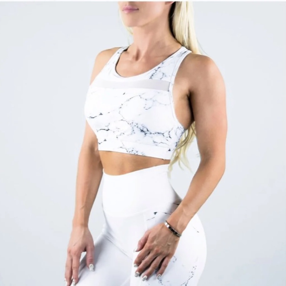 White marble Buffbunny nova bra
